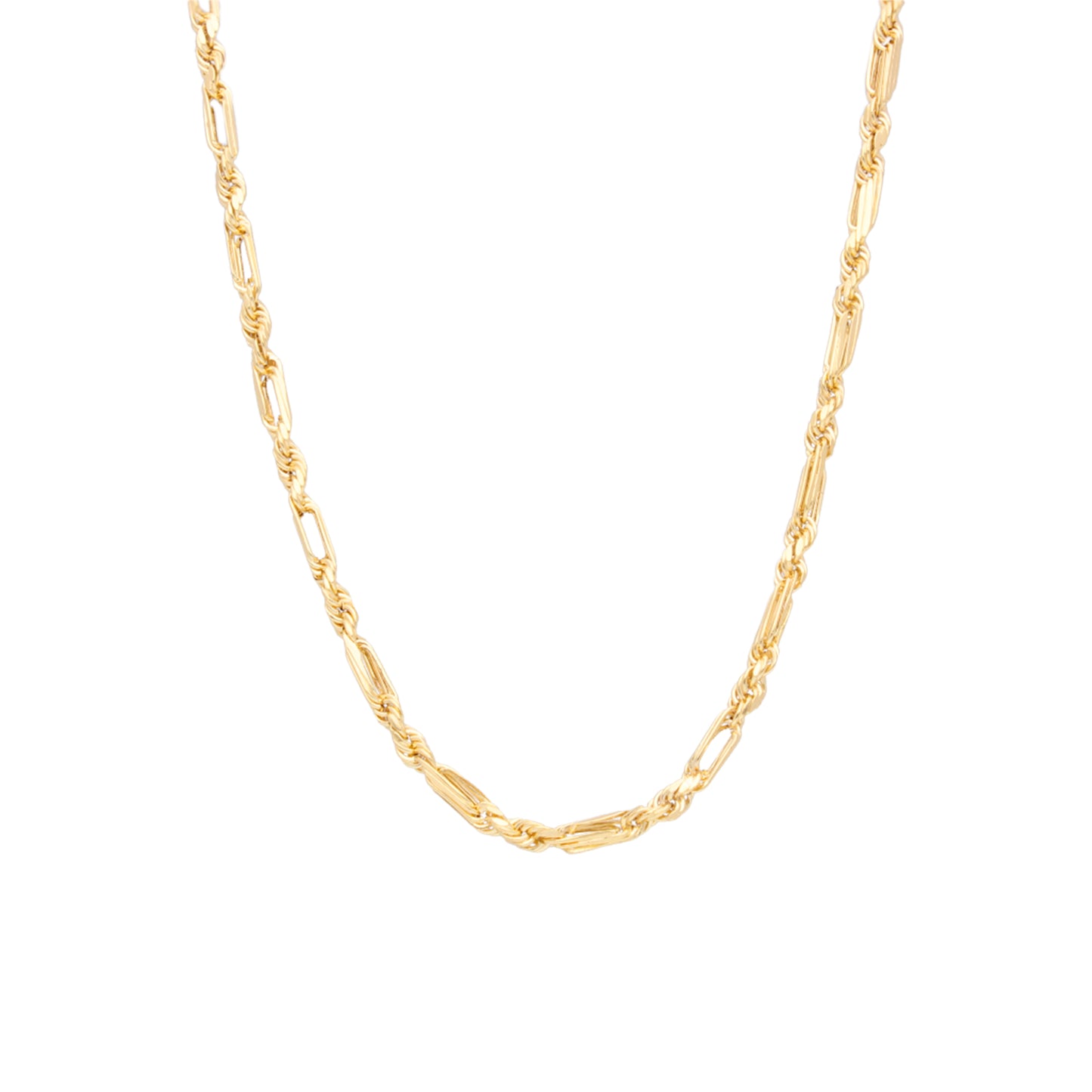 CADENA ORO 14K KILATES TORZAL FIGARO 14 KILATES 2.5 MM