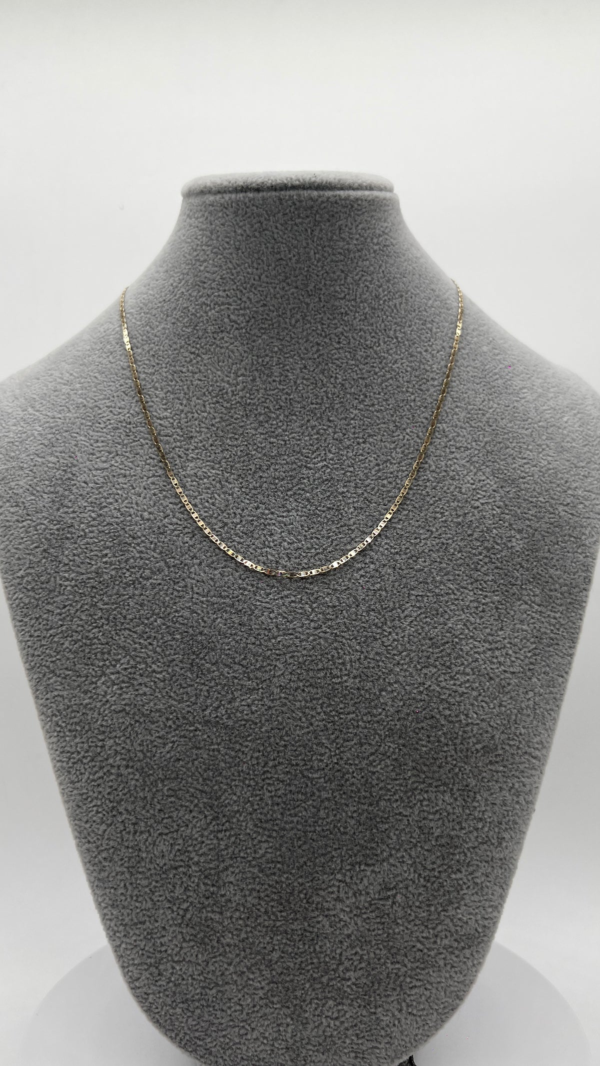 CADENA ORO SÓLIDO 10 KILATES MARINERO LISA 1.5 MM