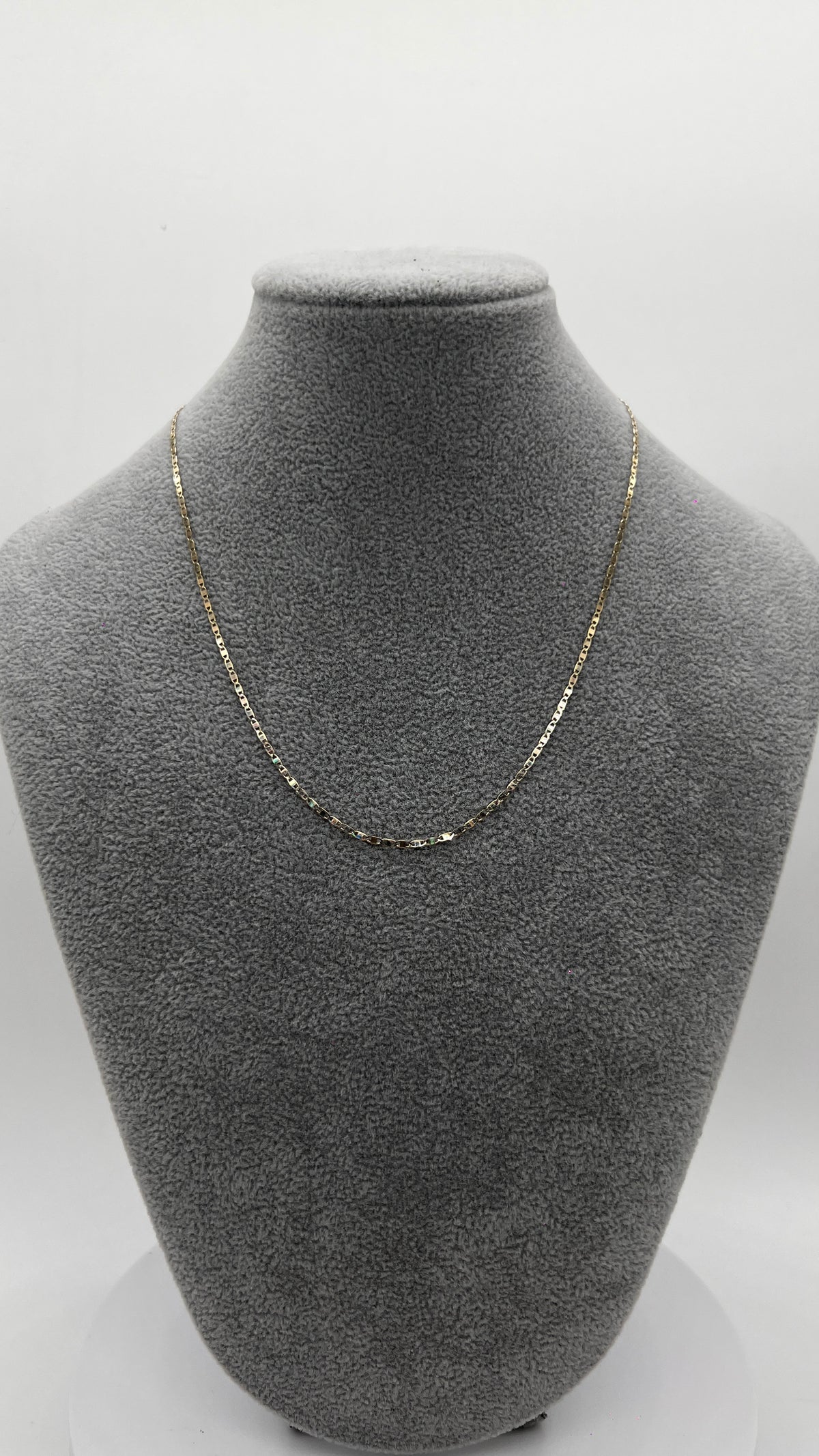 CADENA ORO SÓLIDO 10 KILATES MARINERO LISA 1.5 MM
