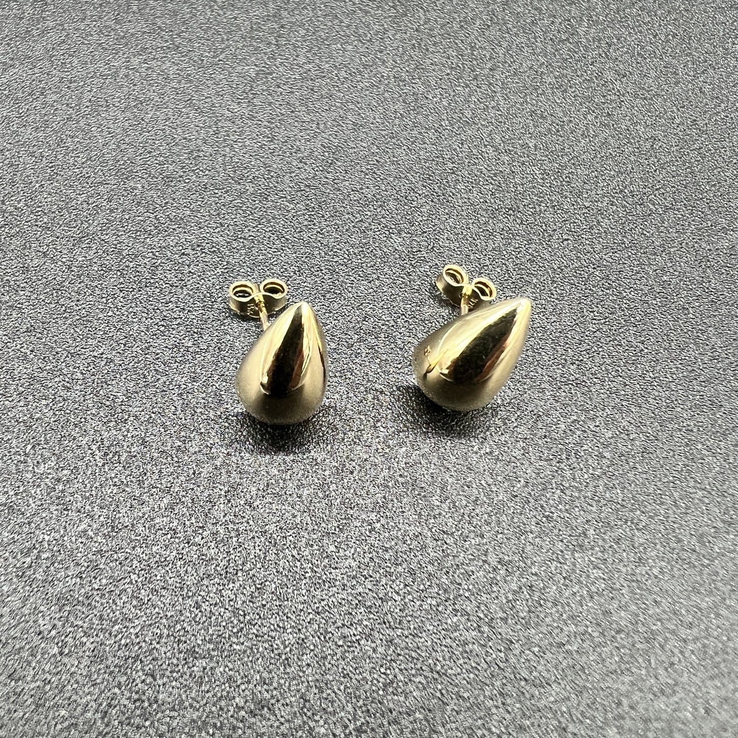 Aretes Oro Italiano 14 Kilates Gotitas