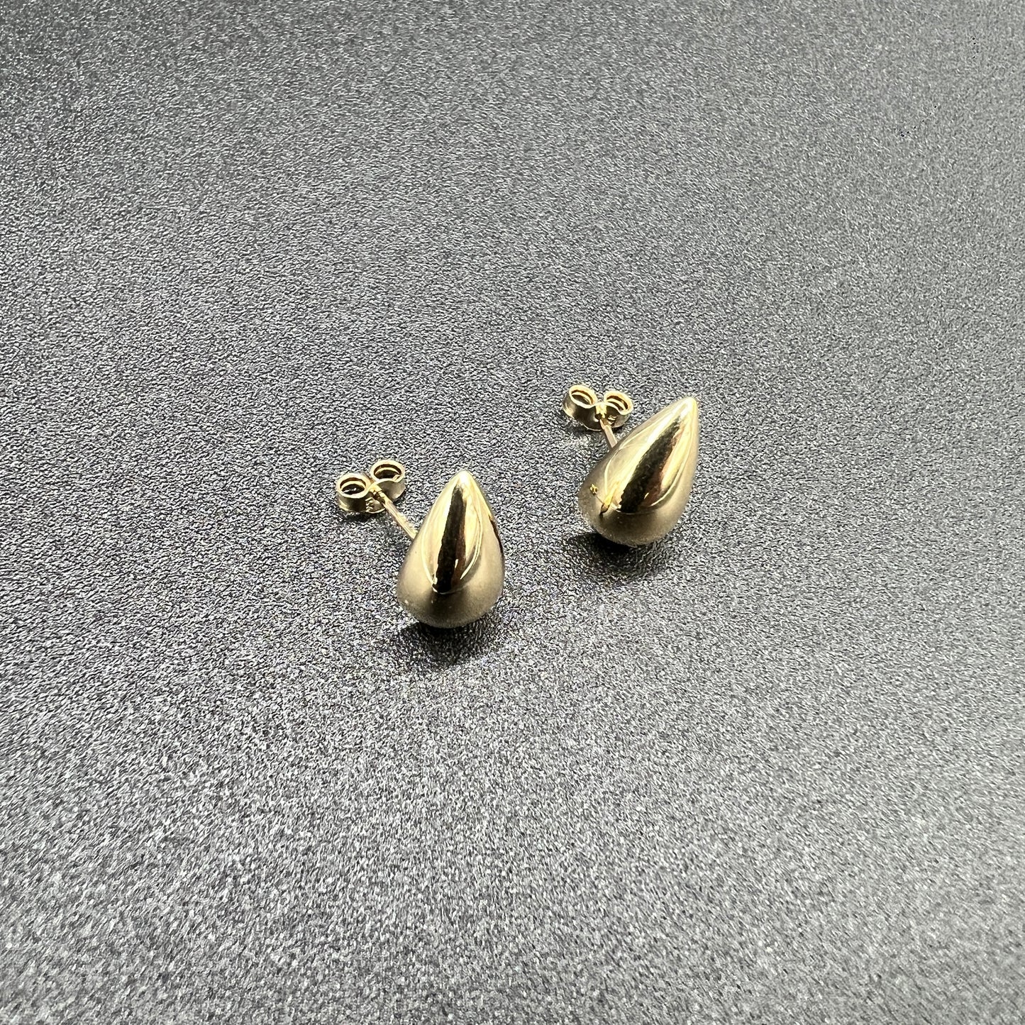 Aretes Oro Italiano 14 Kilates Gotitas