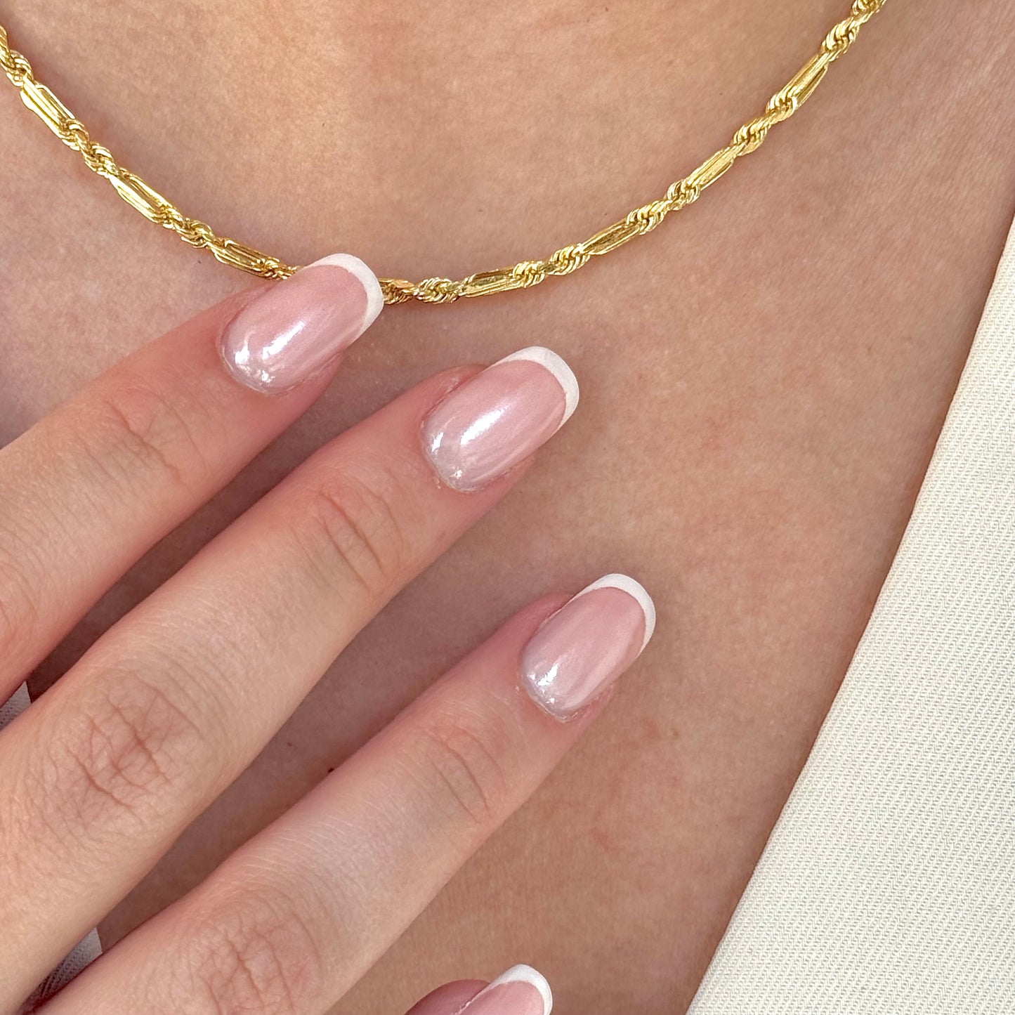 CADENA ORO 14K KILATES TORZAL FIGARO 14 KILATES 2.5 MM