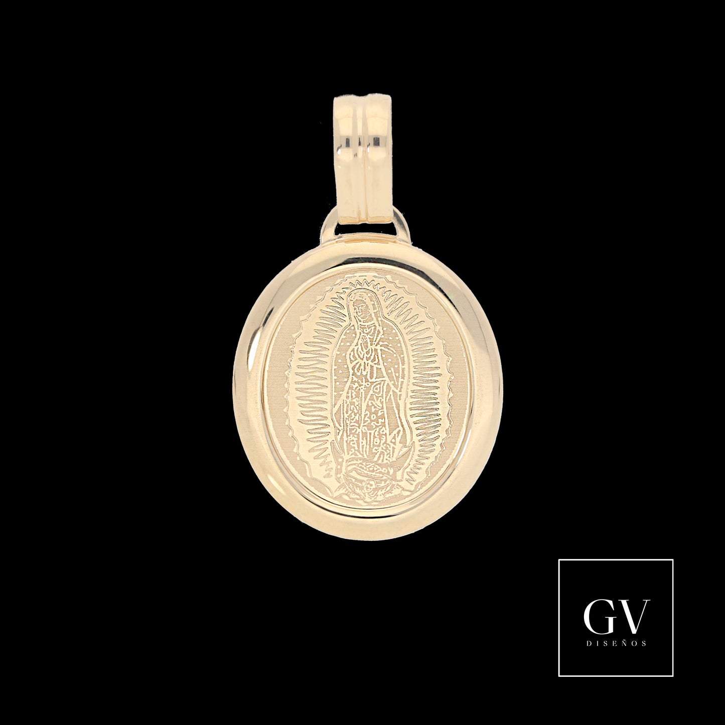 Medalla Virgen de Guadalupe 14 Kilates