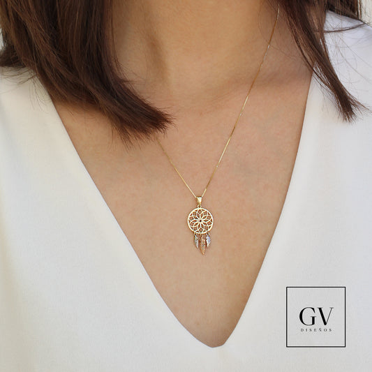 Dije Atrapasueños 14 Kilates