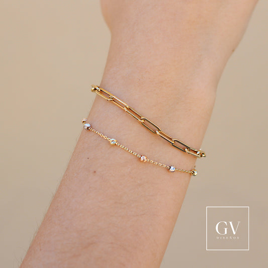 Pulso Inglés Oro Italiano 14 Kilates