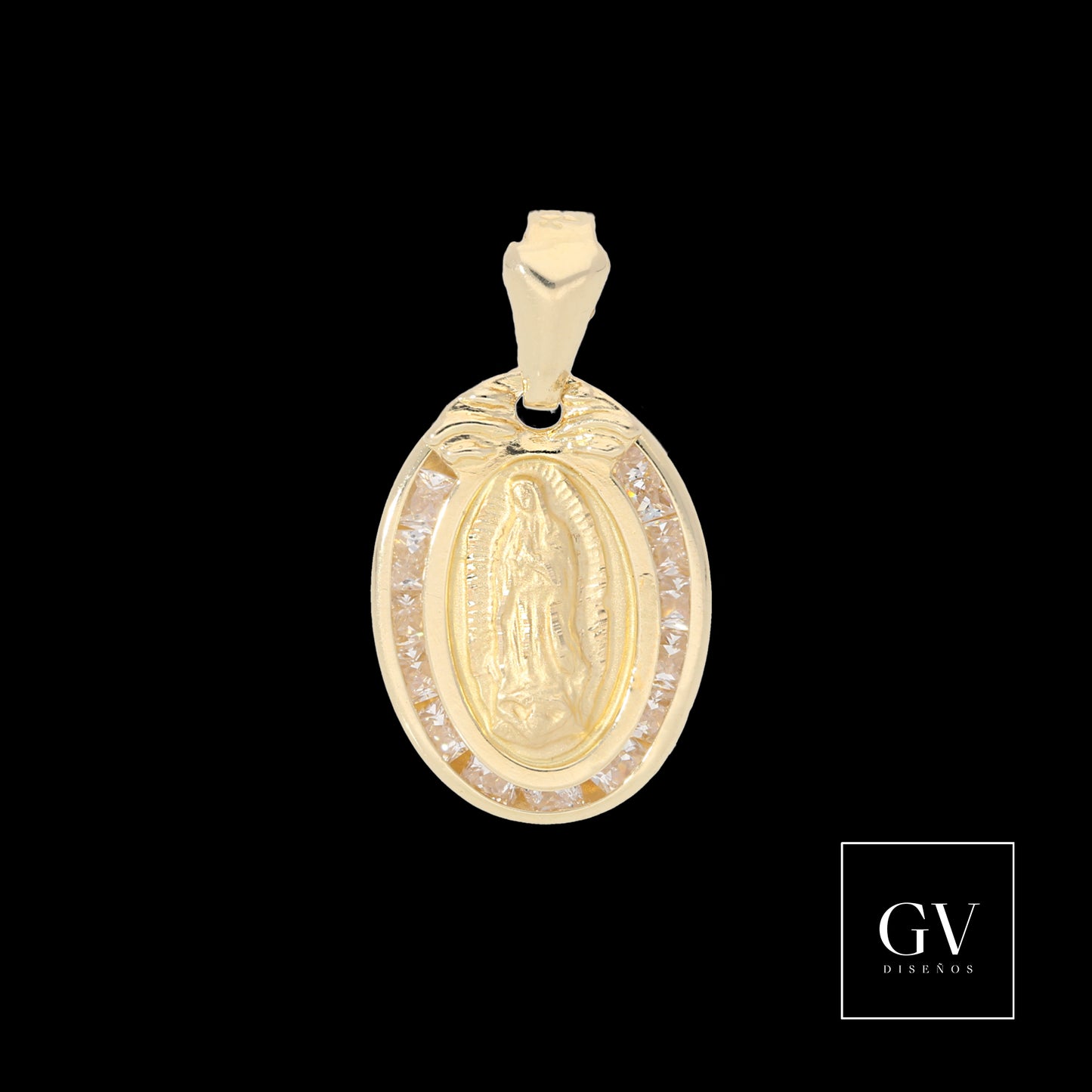 Medalla Virgen de Guadalupe 14 Kilates